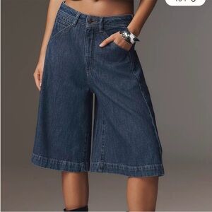 NWT Anthropologie Pilcro Mid-Rise Culottes